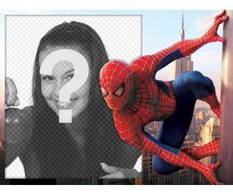 spiderman foto-effekt mit ihrem bild zu bearbeiten