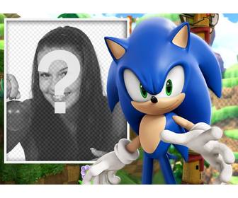 foto-effekt mit sonic mit ihrem lieblingsfoto