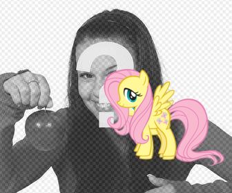 foto-effekt mit fluttershy einzufugen als aufkleber in ihrer fotos