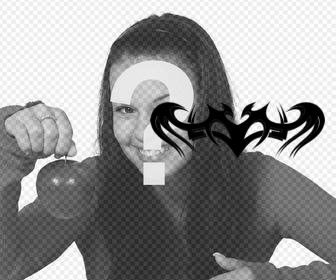 tattoo von stammes-stil die sie in ihre fotos online gehen konnen