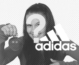 adidas sport-logo auf ihre fotos kostenlos