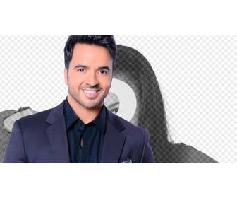 Fotomontage zusammen mit Luis Fonsi