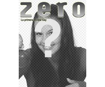 startseite perzonalizada mit ihrem foto des homosexuell magazin zero wahlen sie ein bild um die vordere seite der sie ein wort hinzufugen wie der inhaber der eingabe von text zu erstellen