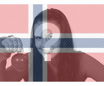 filter von norwegen flagge fur ihre bilder kostenlos