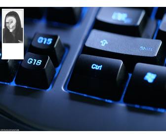 twitter hintergrund fur das bild eines modernen keyboards zu ihrem twitter-hintergrund mit ihrem foto gestalten