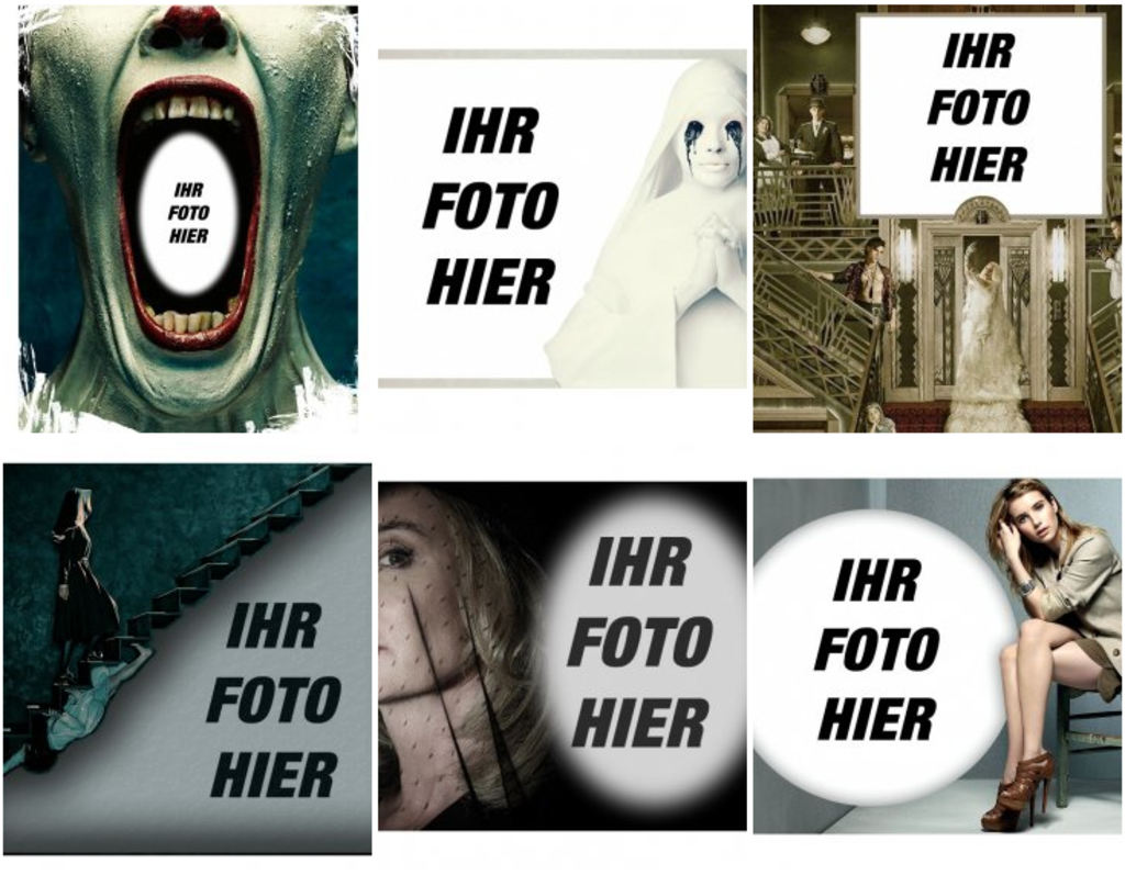 Fotoeffekte der TV-Serie American Horror Story