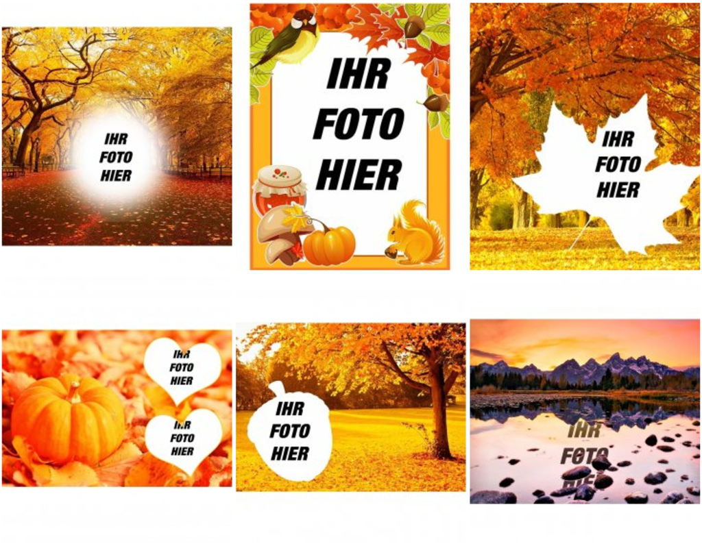 Herbst Foto-Effekte