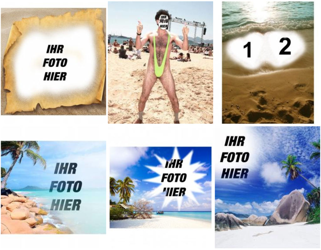 Hintergründe und Fotorahmen Sommer