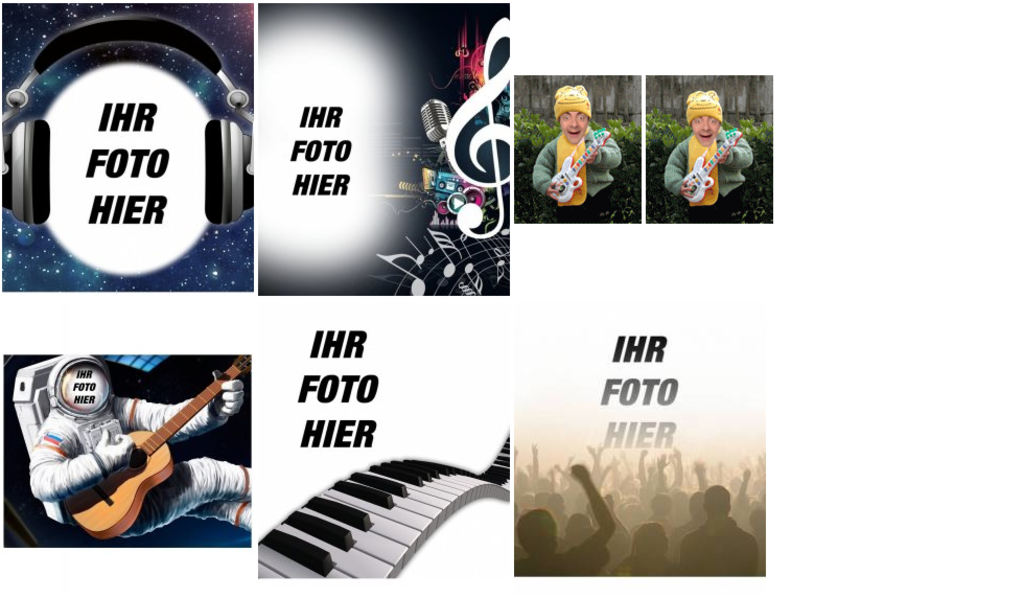 Musik Foto-Effekte