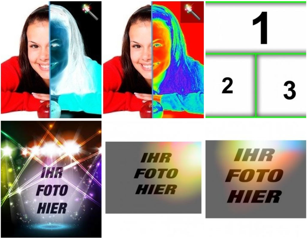 Neon-Effekte für Ihre Fotos online