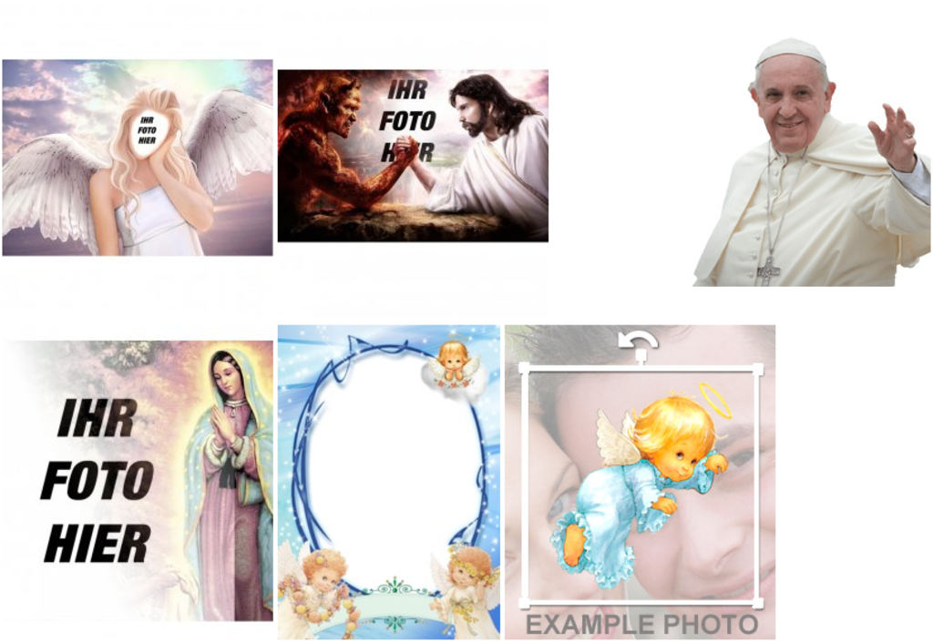 Religiöse Fotomontagen Online