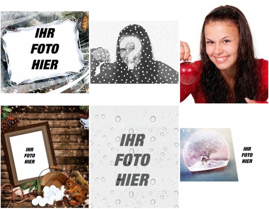 Vorlagen und Bilder zum Winter wird: Schnee, kalt, regen ...