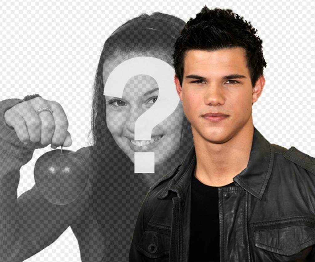 Fotomontage mit Taylor Lautner von New Moon. ..