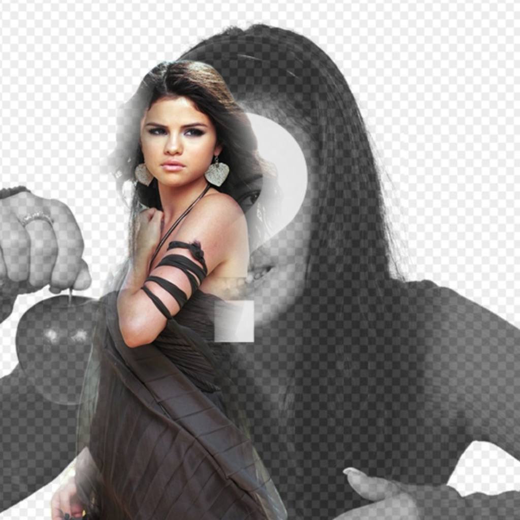 Online Fotomontage mit Selena Gomez zu sein. ..