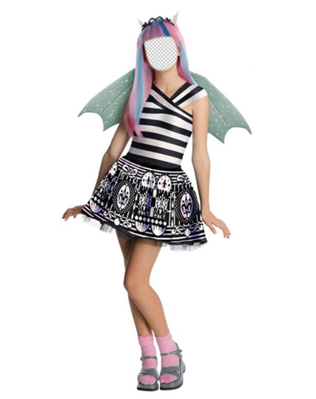 Fotomontage, wo Sie Ihr Gesicht in Rochelle, Handgelenk Monster High ..