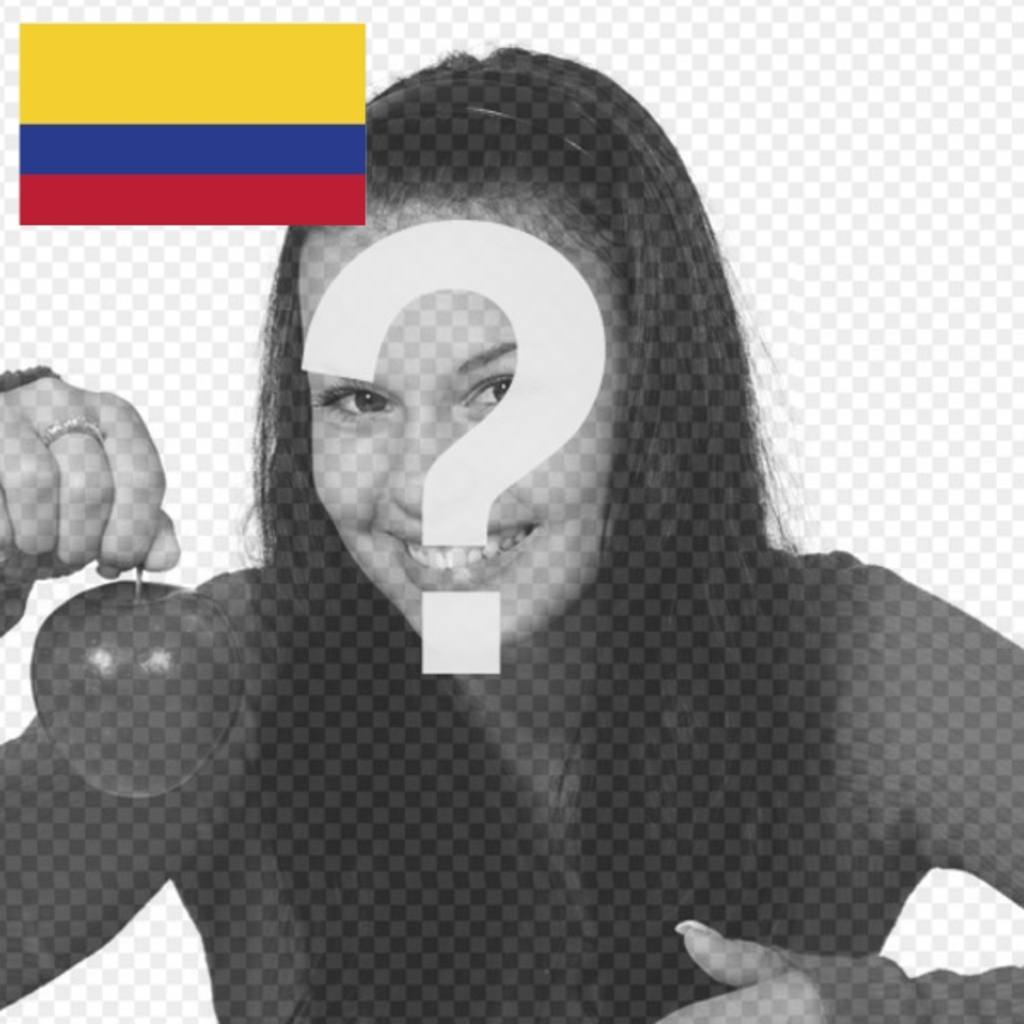 Kolumbien-Flagge zu deinem Profilbild von sozialen Netzwerken..