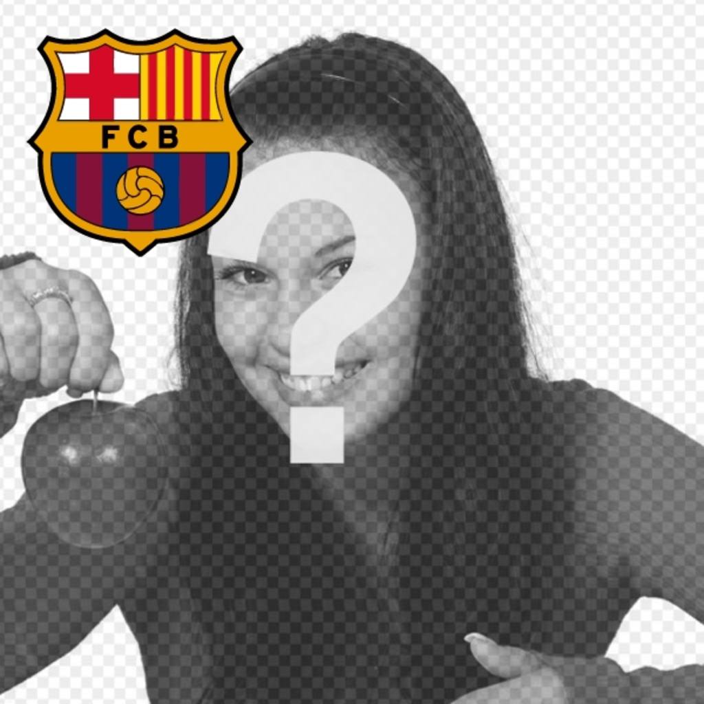 Avatar für Facebook und Twitter mit dem Schild von Barça in der oberen linken..