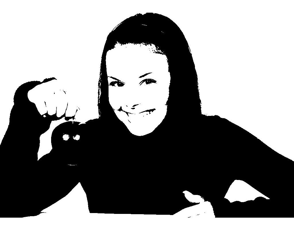 Filter, um das Foto an den schwarz-weißen Guevara-Stil weiterzugeben. ..