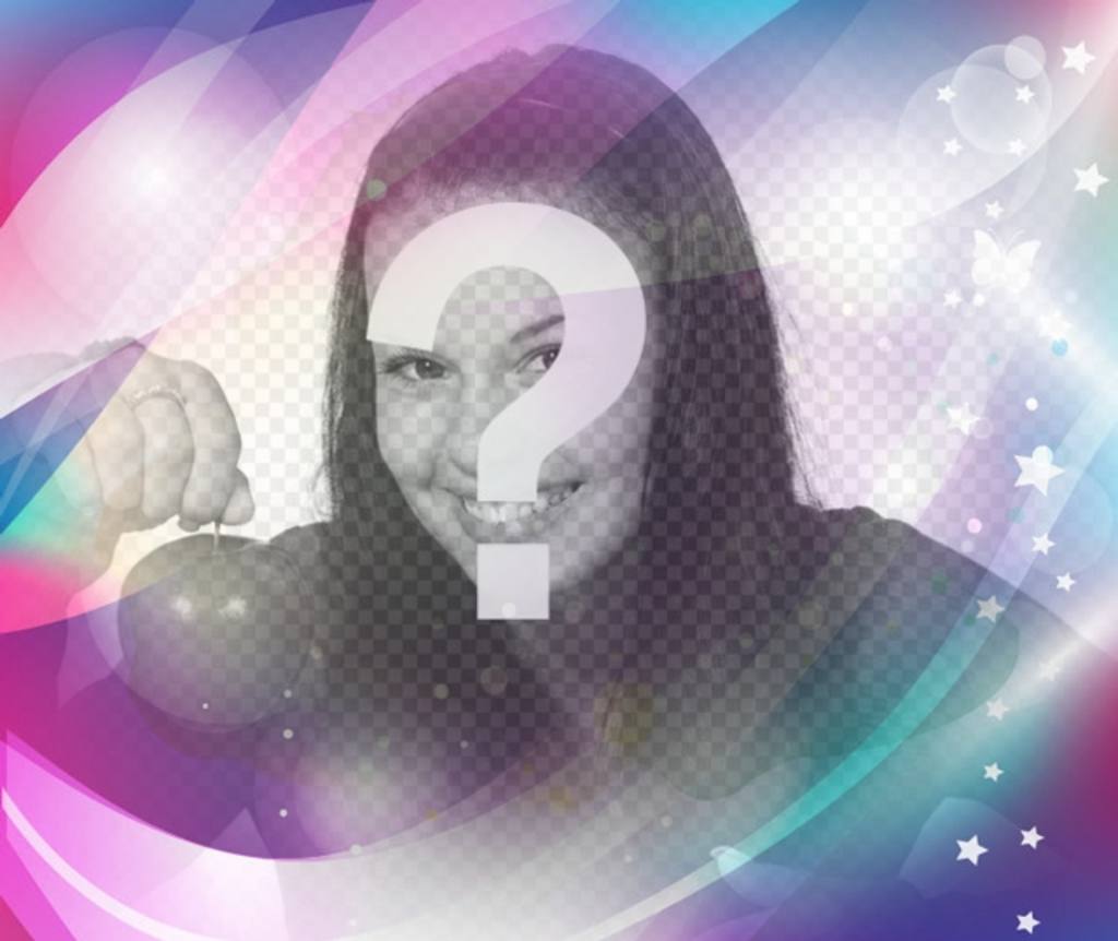 Fügen Sie einen Filter blau und lila Traum mit funkelt und Sterne, um Ihre Fotos und bearbeiten Sie sie..