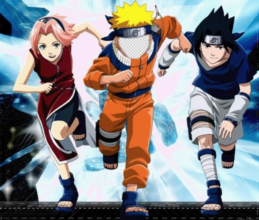 Setzen Sie ein Gesicht auf den Körper von Naruto mit diesem Online-Effekt ..