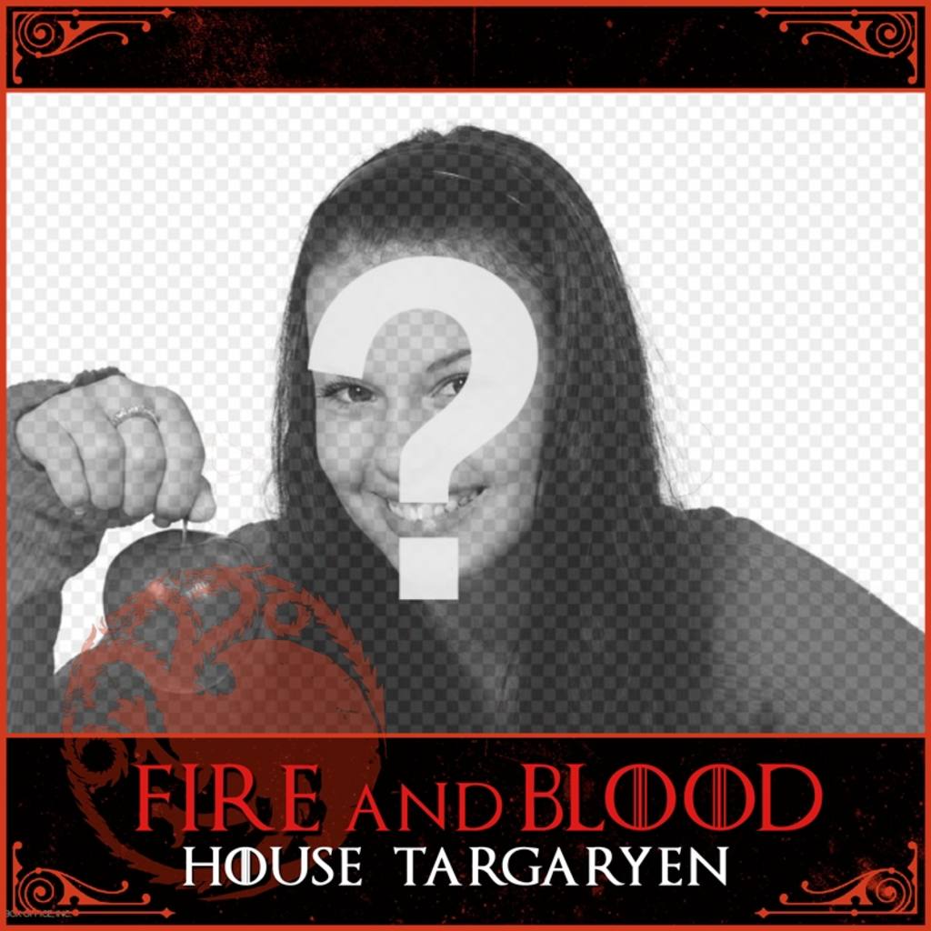 Game of Thrones thematische Rahmen zu deinem Profilbild zu bekommen. ..