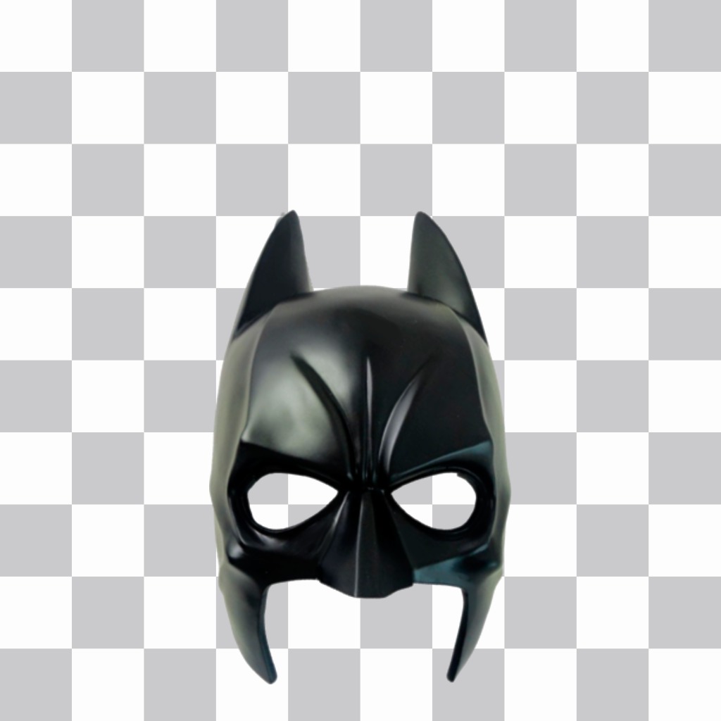 Aufkleber mit Maske Superhelden Batman. ..