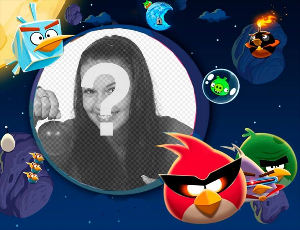 Kinder unter Angry Birds im Raum in das Spiel gesetzt. ..