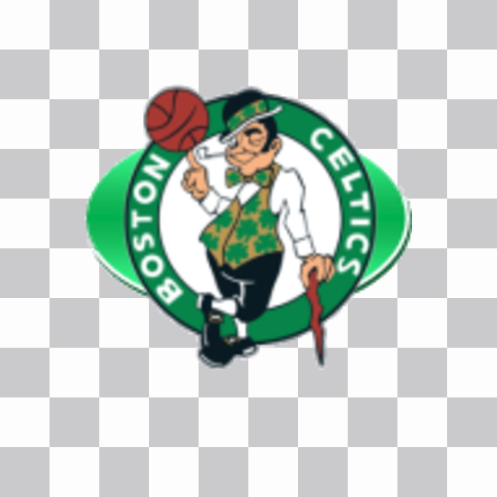 Aufkleber Logo der Boston Celtics. ..