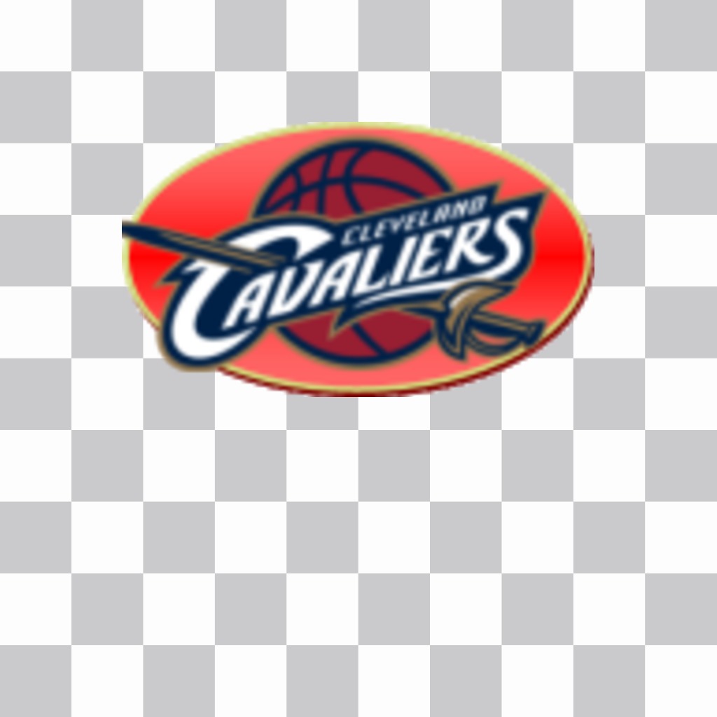 Aufkleber mit dem Logo der Cleveland Cavaliers. ..