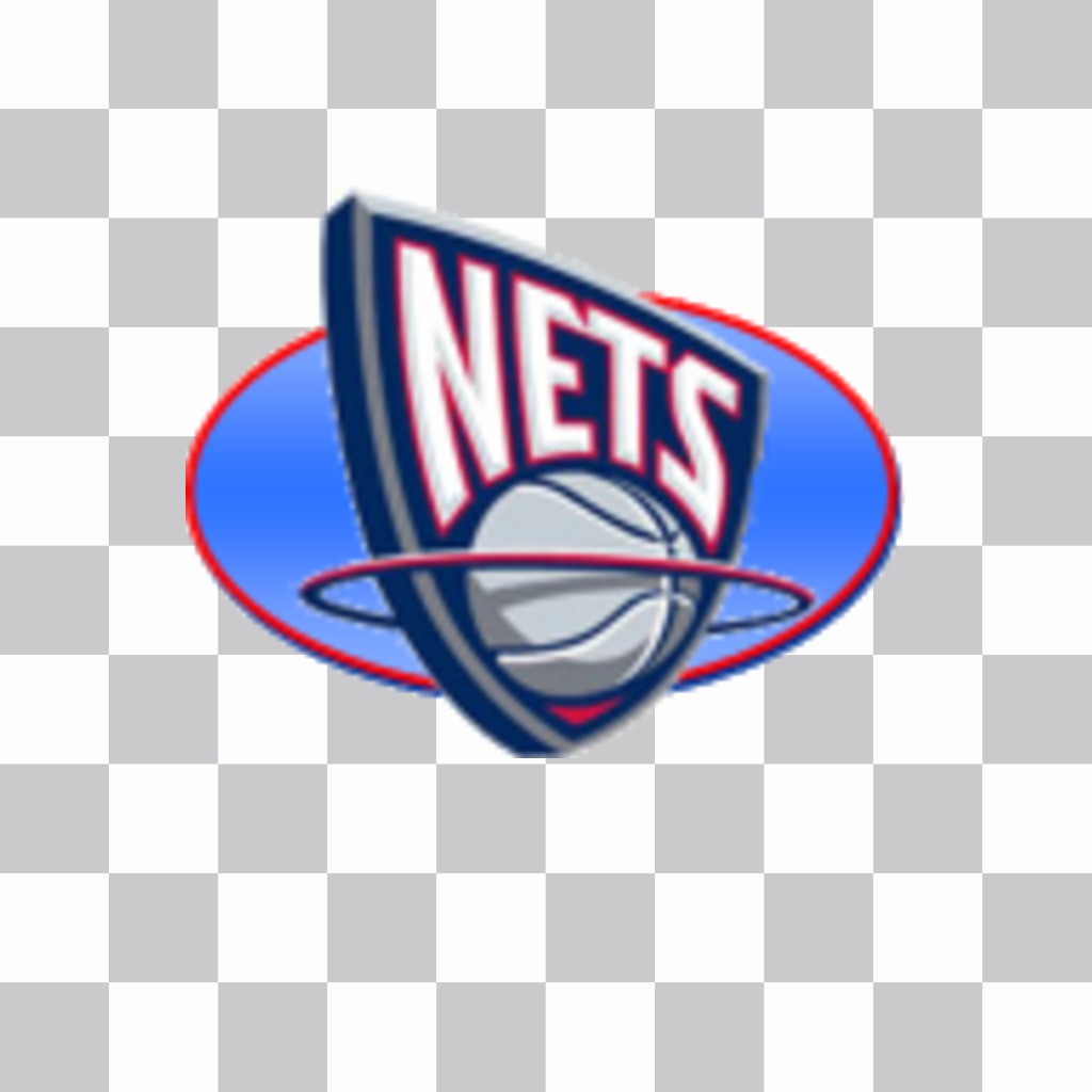 Aufkleber mit dem Logo der Brooklyn Nets. ..