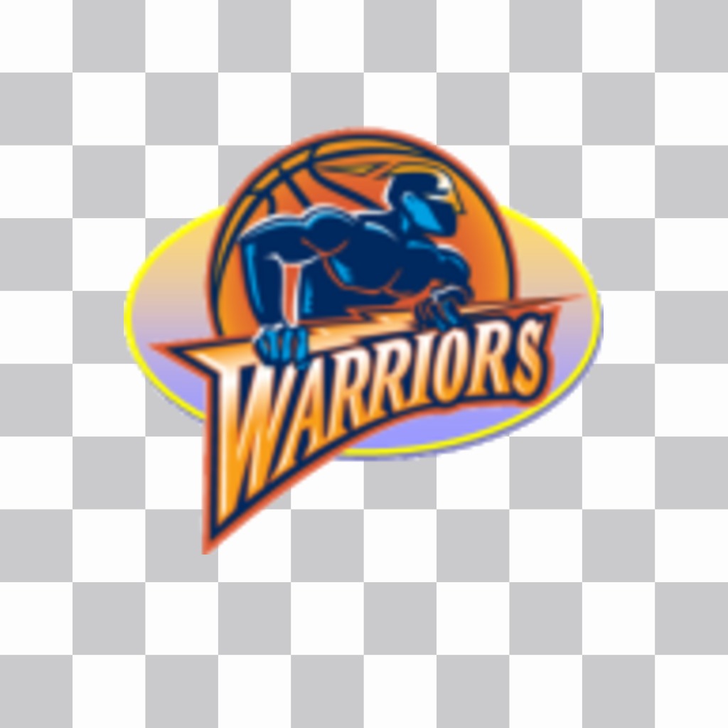 Aufkleber mit dem Logo der Golden State Warriors. ..