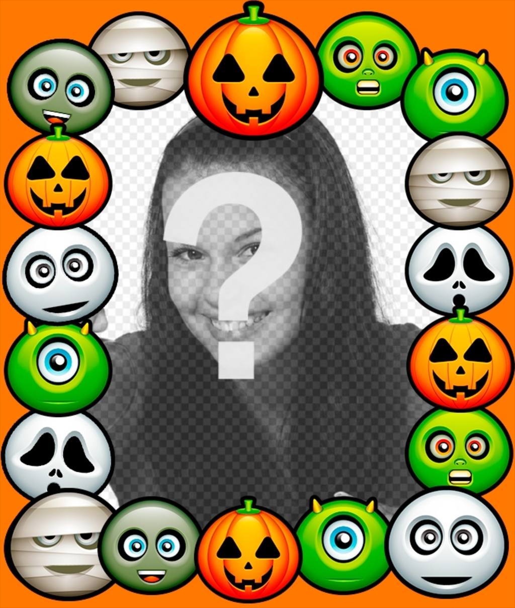 Halloween-Foto-Rahmen ..