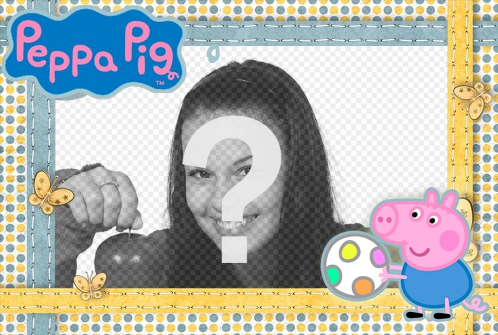 Peppa Pig Fotorahmen ..