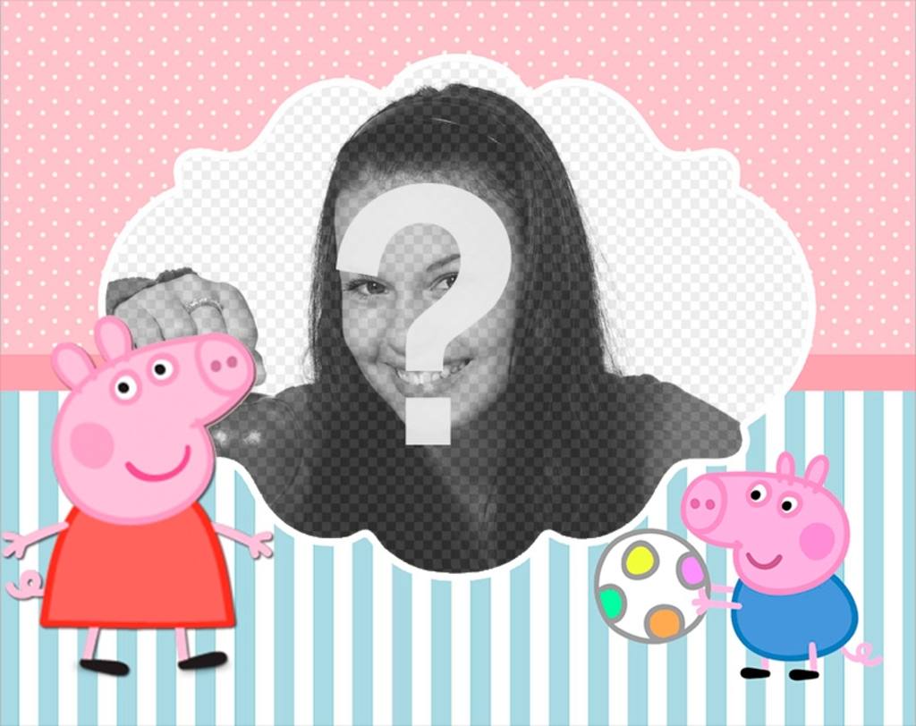 Kinderbilderrahmen von Peppa Pig ..