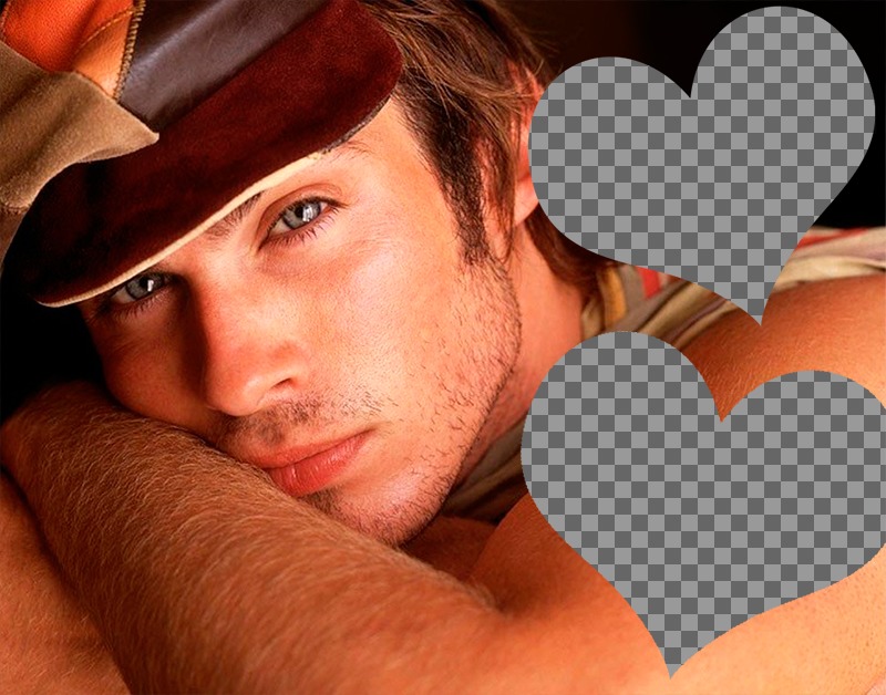Fotomontage für zwei Fotos mit Ian Somerhalder ..