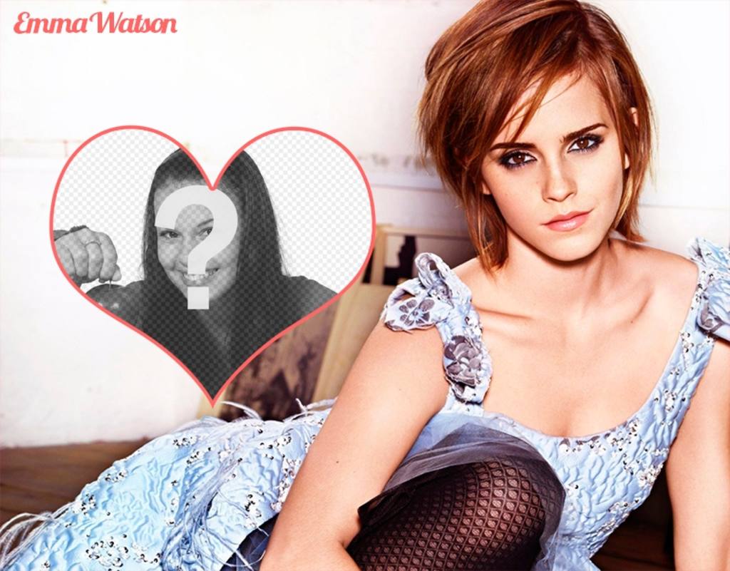 Fotomontage mit Emma Watson ..