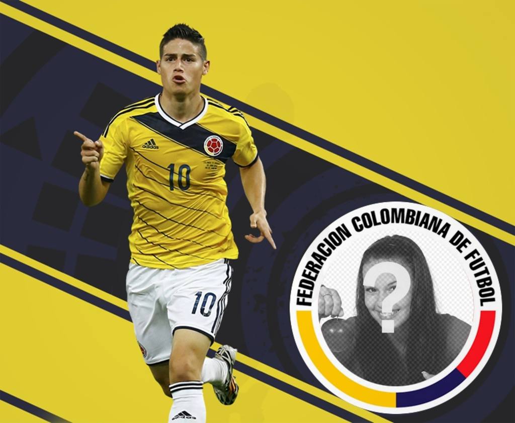 Fotomontage von James Rodriguez ..