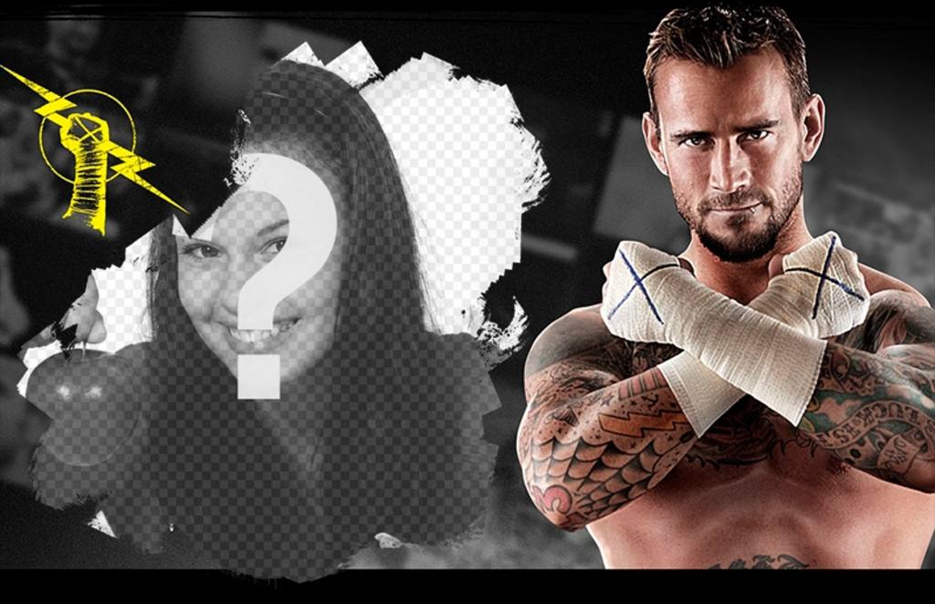 Collage für Ihre Bilder mit CM Punk ..