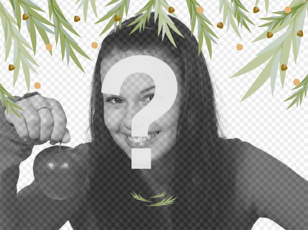 Filter für Ihr Bild mit einigen Zweigen der Bäume im Herbst. ..