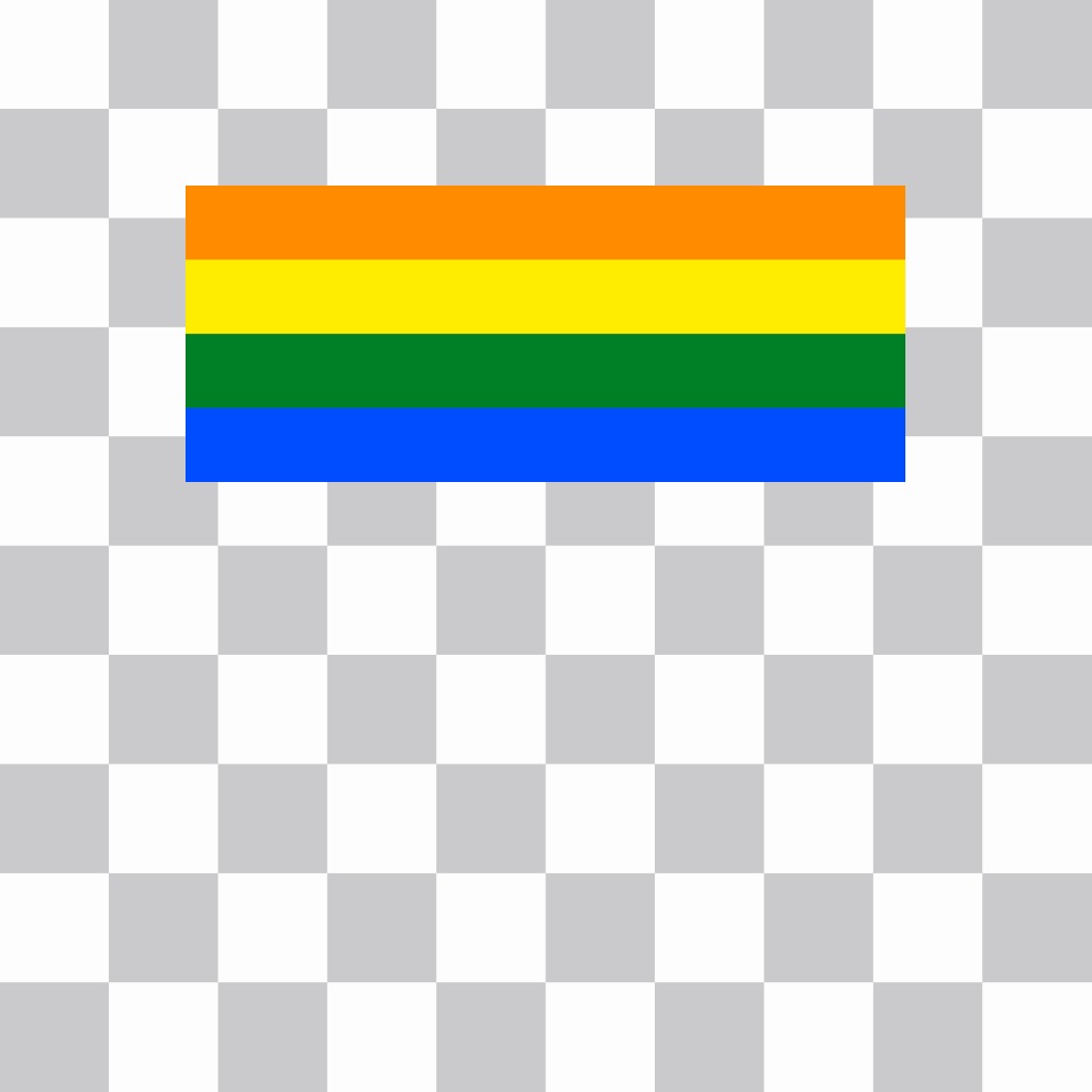 Homosexuell Stolz Flagge, die Sie in Ihrem Profil Bild als Aufkleber setzen..