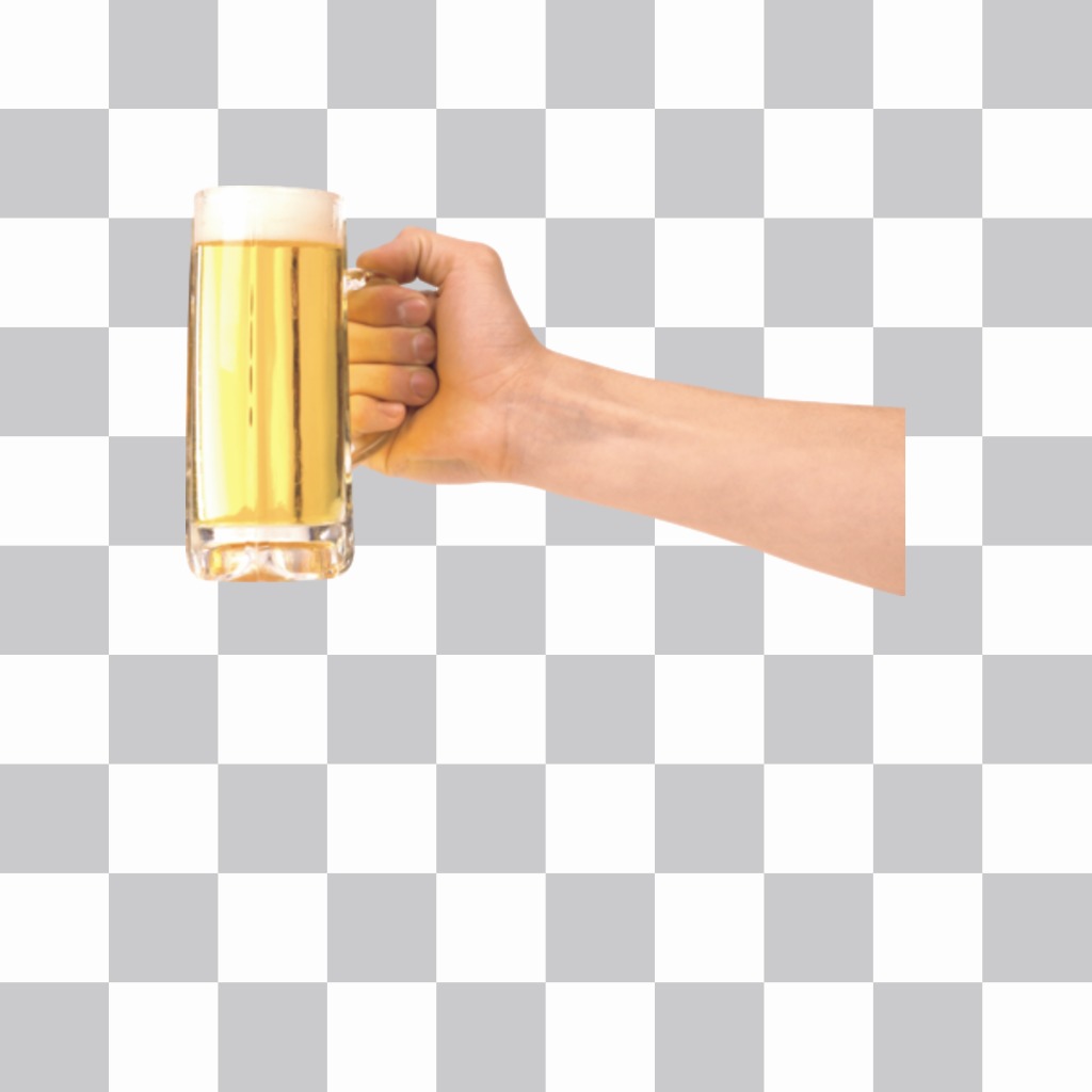 Setzen Sie einen Krug Bier in deinem Profilbild mit diesem Fotoeffekt Online ..