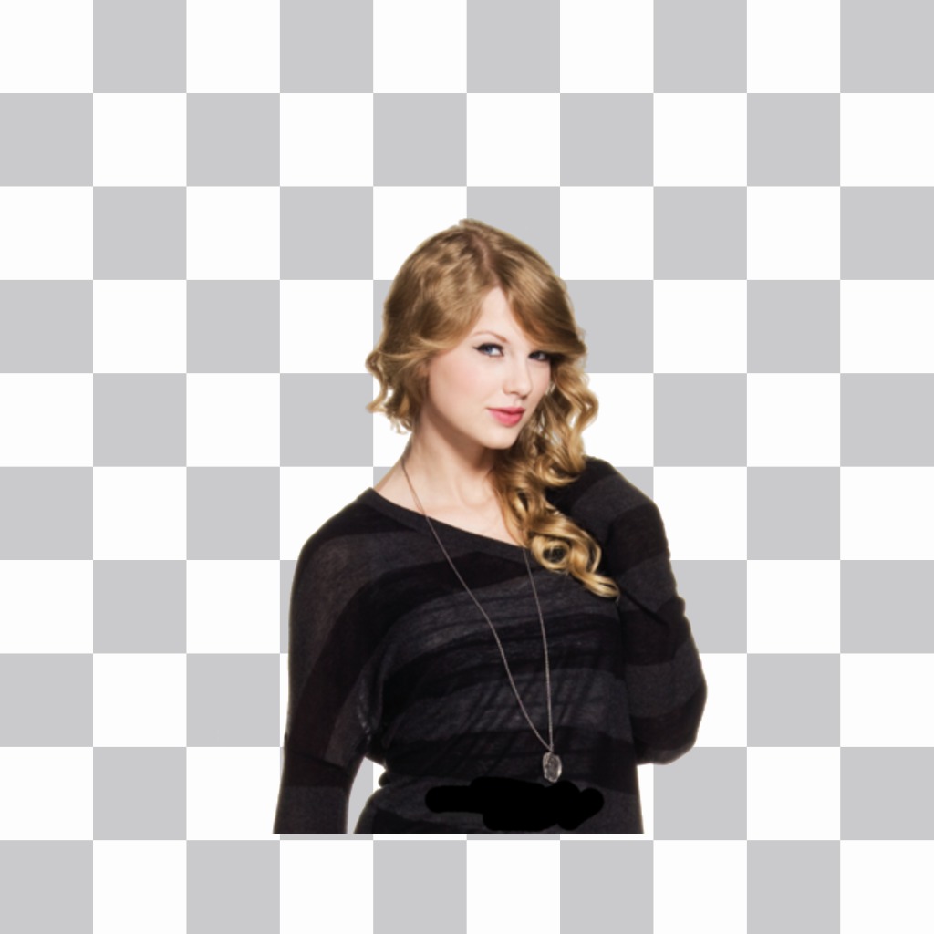 Setzen Sie Taylor Swift auf Ihre Fotos mit diesem kostenlosen Aufkleber mit dem Sänger Taylor Swift überall auf Ihre Fotos mit diesem Online-Effekt ..