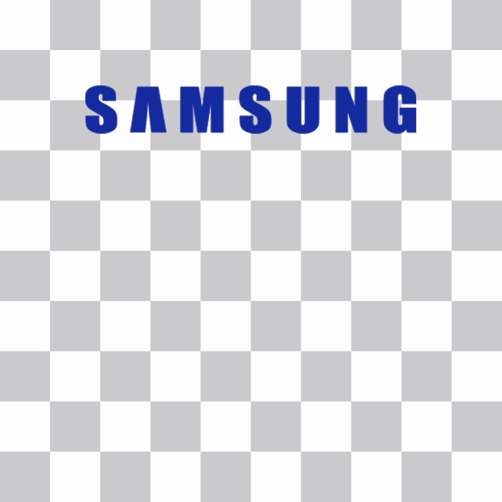 Sticker von SAMSUNG Markenlogo für Ihre Fotos ..