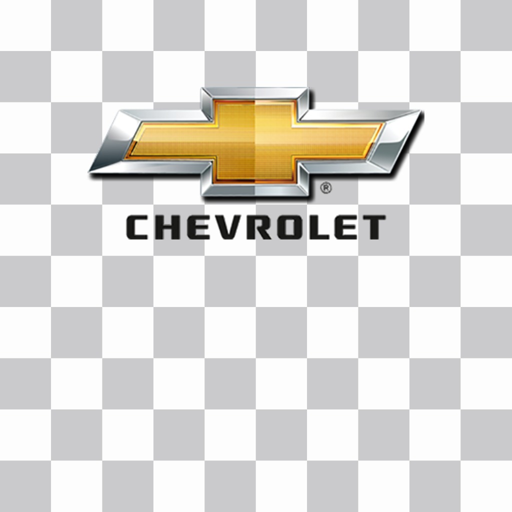 Chevrolet-Logo-Aufkleber für Ihre Fotos ..