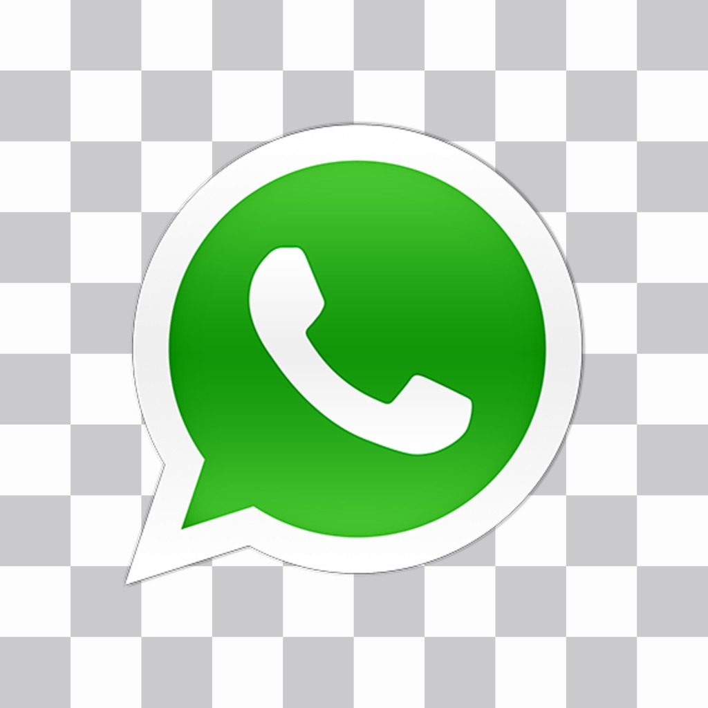 WhatsApp Logo-Aufkleber zum Aufkleben Ihrer Fotos ..