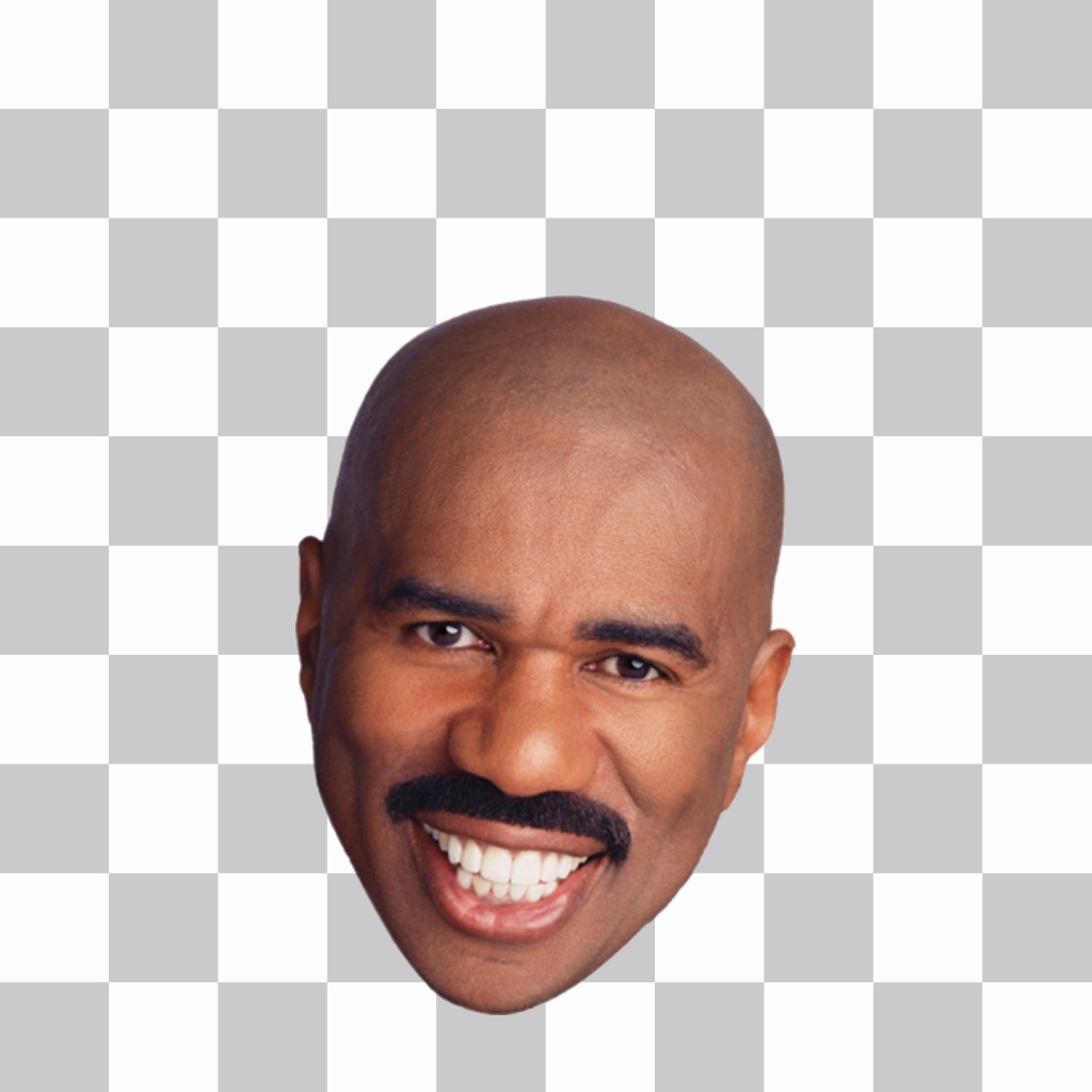 Aufkleber des Steve Harvey Gesicht auf Ihre Bilder setzen ..