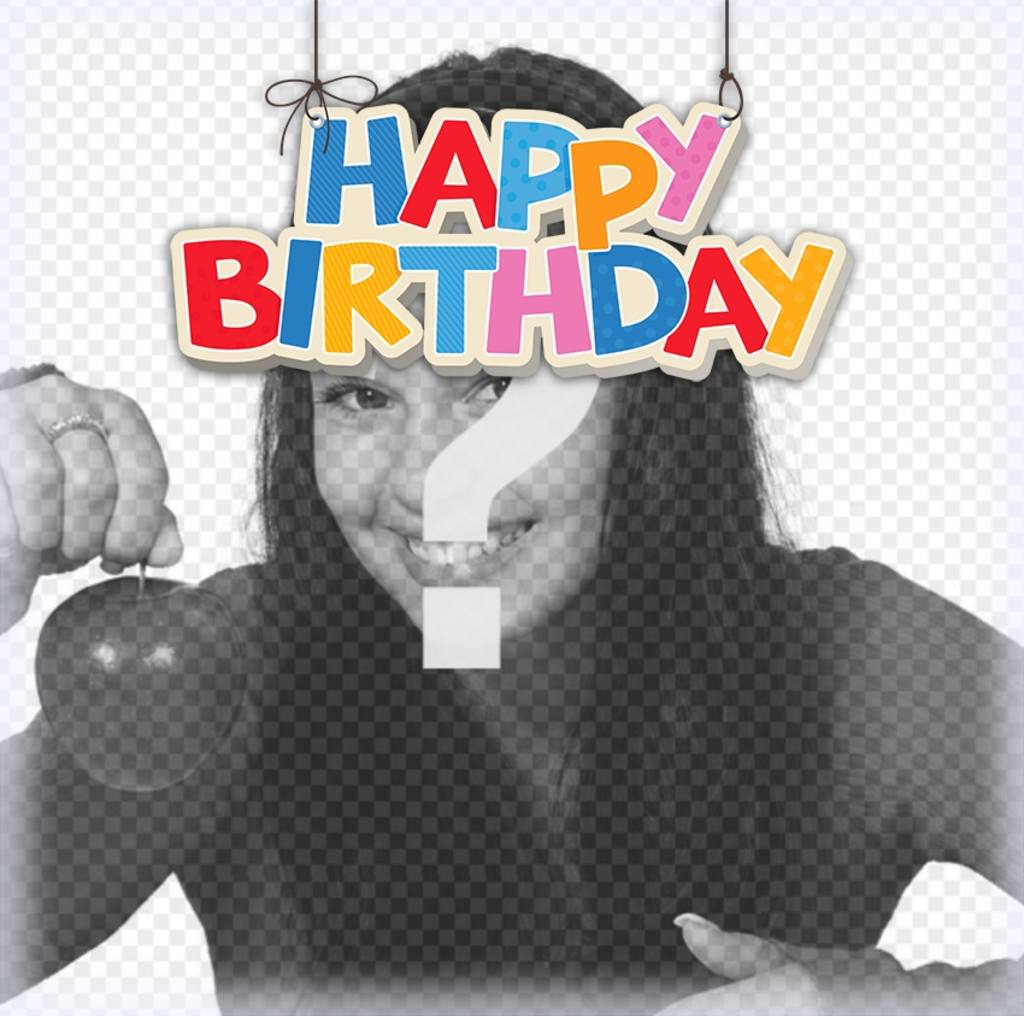 Alles Gute zum Geburtstag Hängen Sie Ihre Bilder ..