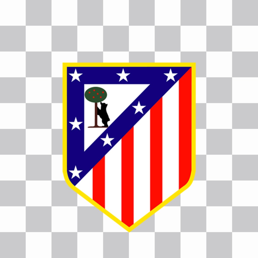 Atletico Madrid Logo auf Ihre Fotos kostenlos ..
