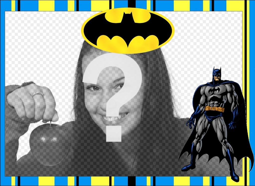 Batman-Rahmen mit Ihren Fotos kostenlos ..