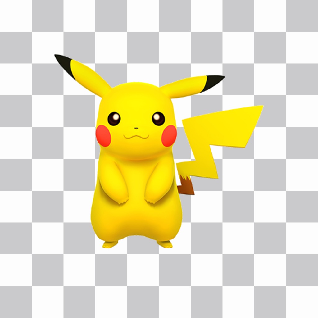 Pikachu auf Ihre Fotos mit diesem Fotoeffekt bearbeitbaren und kostenlos ..